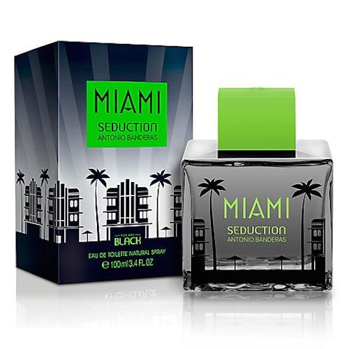 Antonio Banderas Miami Seduction in Black for Men | EDT | 100ml - Thescentsstore